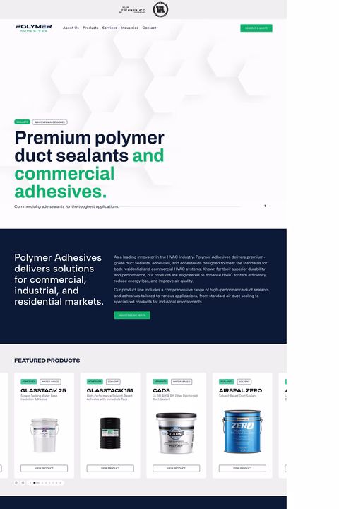 Polymer-Adhesives Homepage 1440px