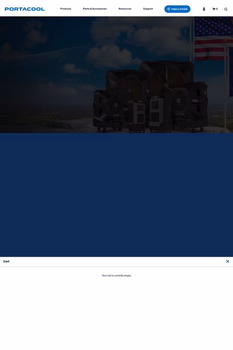Portacool-Evaporative-Coolers Homepage 1440px