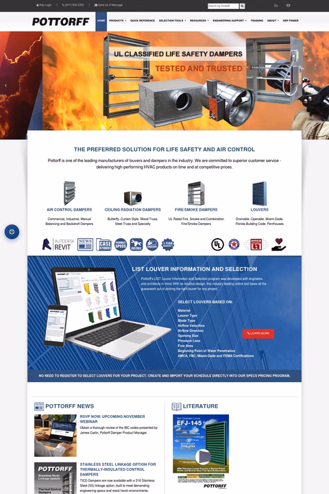 Pottorff Homepage 1440px