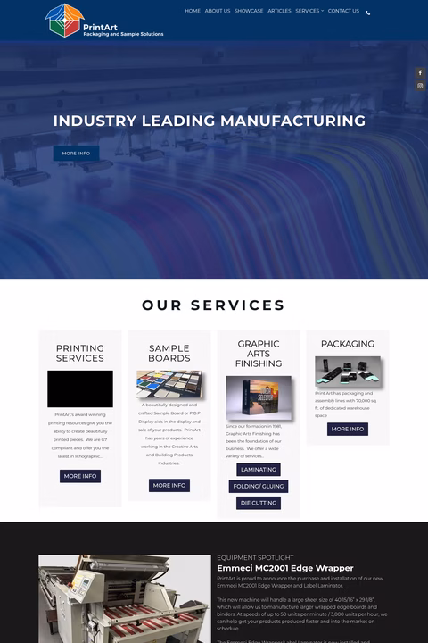 Printart Homepage 1440px