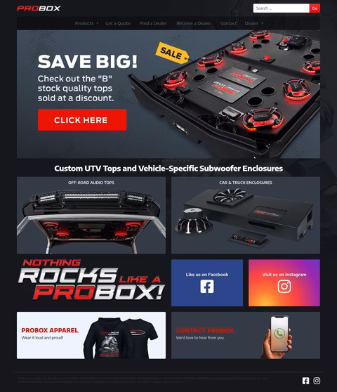 Probox Homepage 1440px