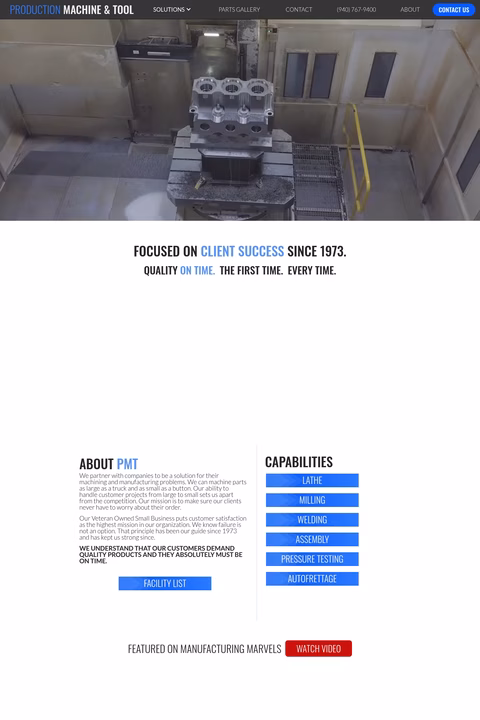Production-Machine-Tool Homepage 1440px
