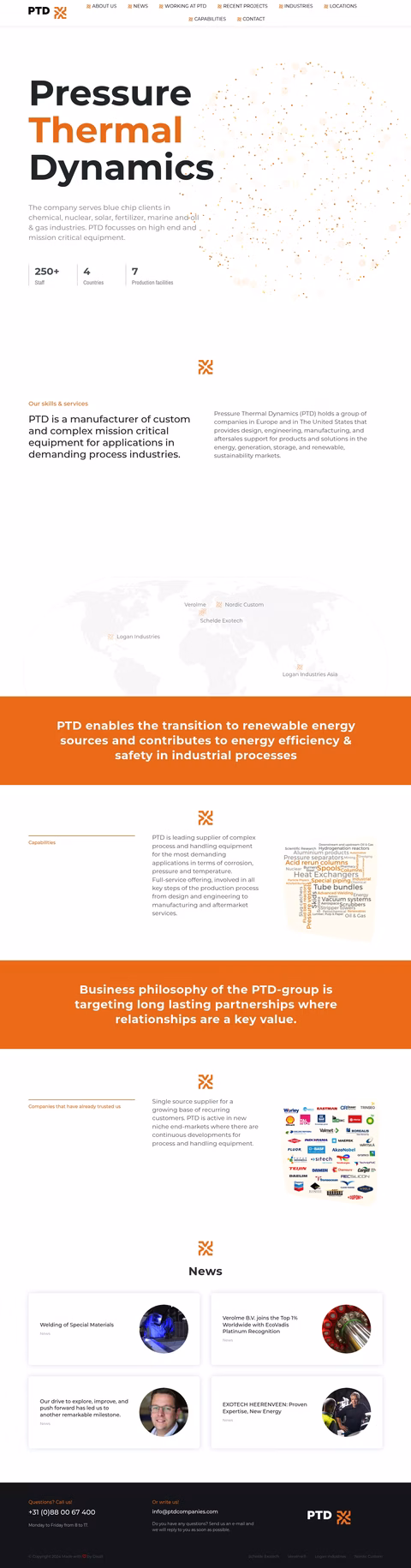 Ptd-Companies Homepage 1440px