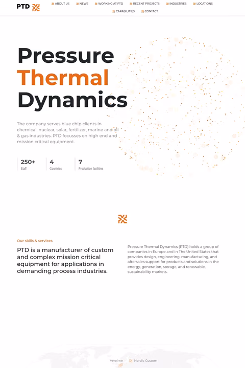 Ptd-Companies Homepage 1440px