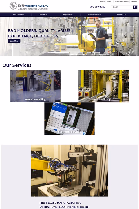 R-D-Molders Homepage 1440px