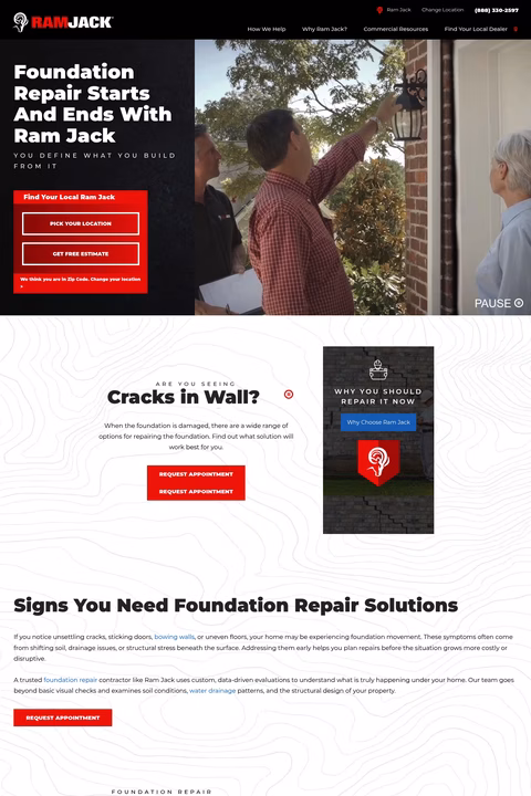 Ram-Jack Homepage 1440px