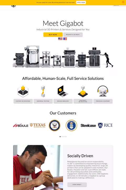 Re3D Homepage 1440px