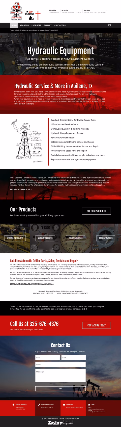 Reds-Satellite-Services Homepage 1440px