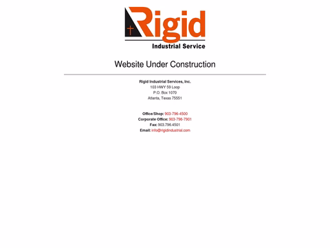 Rigid-Industrial-Service Homepage 1440px