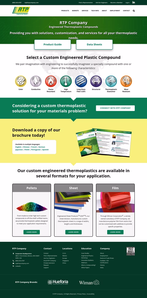 Rtp-Company Homepage 1440px