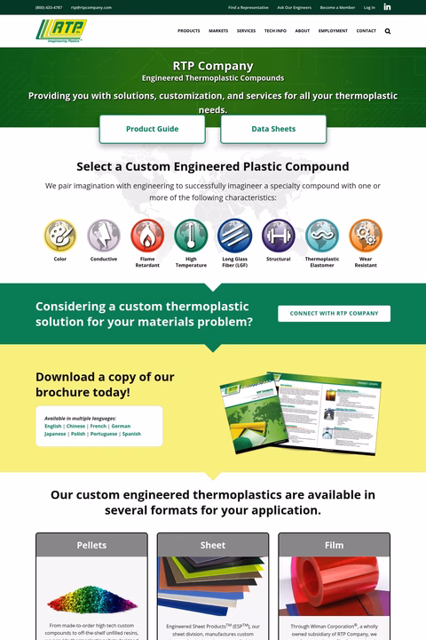 Rtp-Company Homepage 1440px