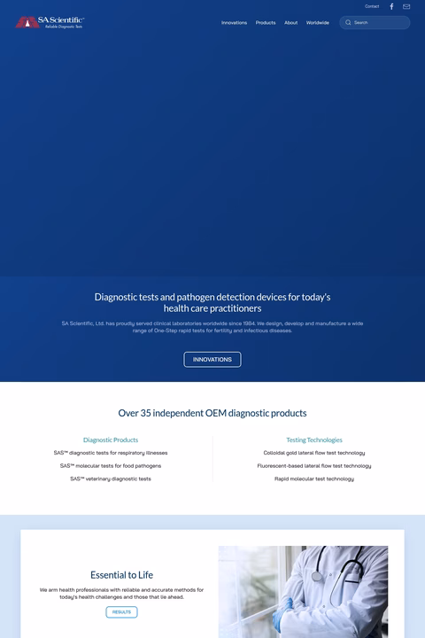 Sa-Scientific Homepage 1440px