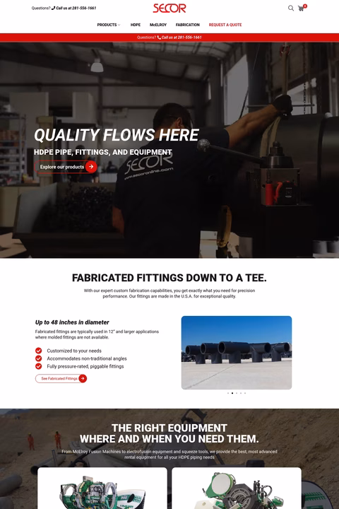 Secor Homepage 1440px