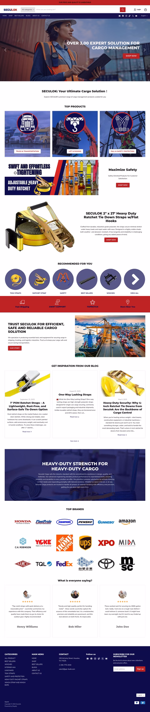 Seculok Homepage 1440px