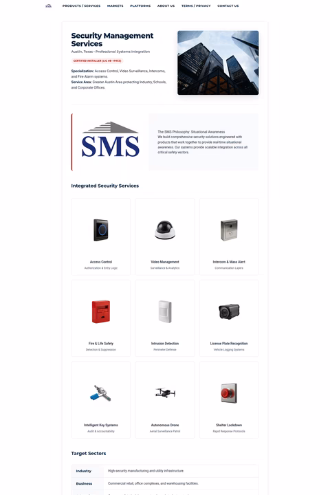 Security-Management-Services Homepage 1440px