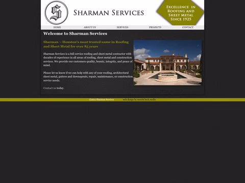 Sharman-Services Homepage 1440px