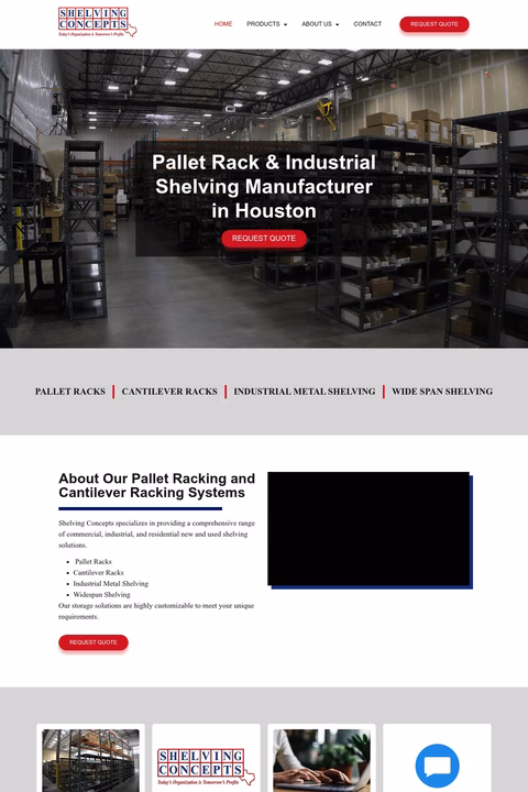 Shelving-Concepts Homepage 1440px