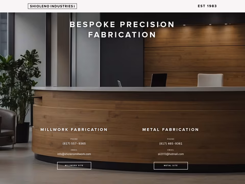 Shioleno-Industries Homepage 1440px
