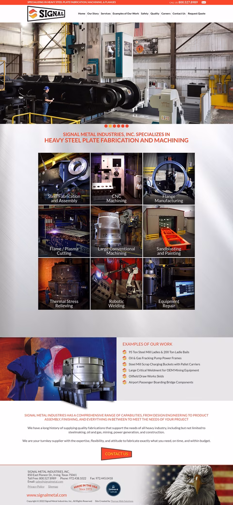 Signal-Metal-Industries Homepage 1440px
