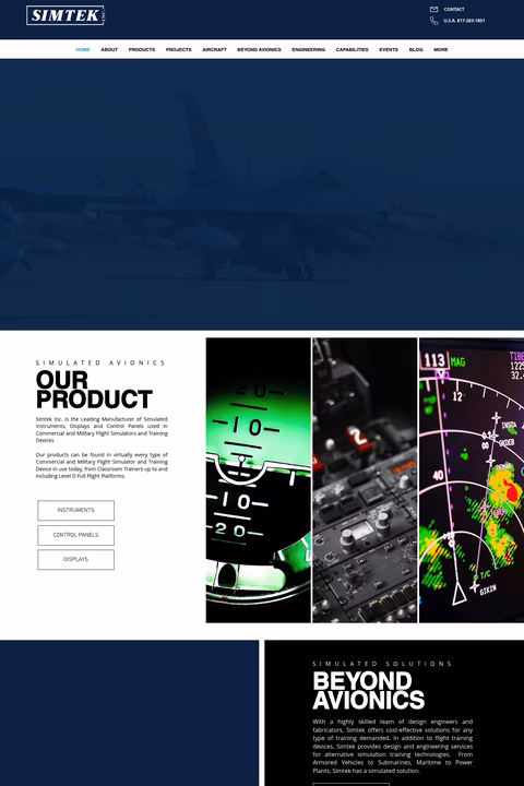 Simtek-Inc Homepage 1440px