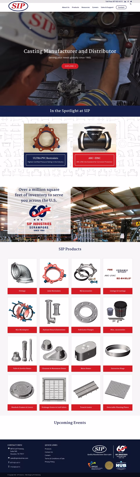 Sip-Industries Homepage 1440px