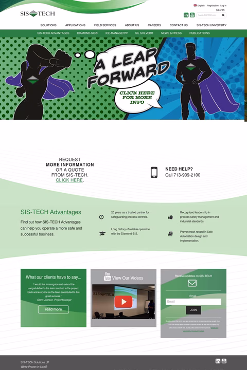 Sis-Tech-Solutions Homepage 1440px