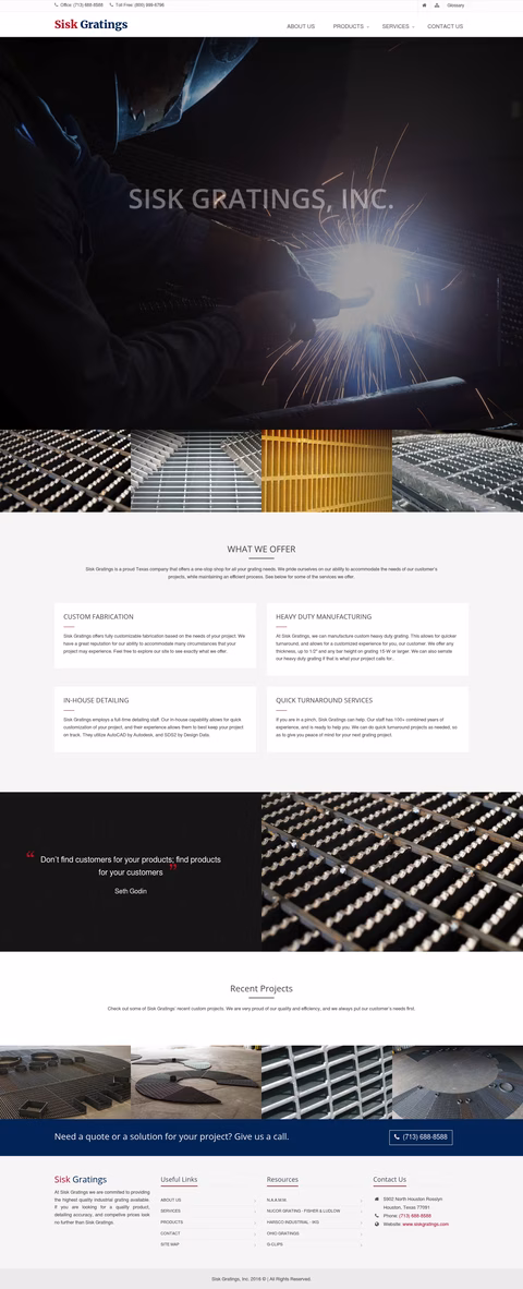 Sisk-Gratings Homepage 1440px