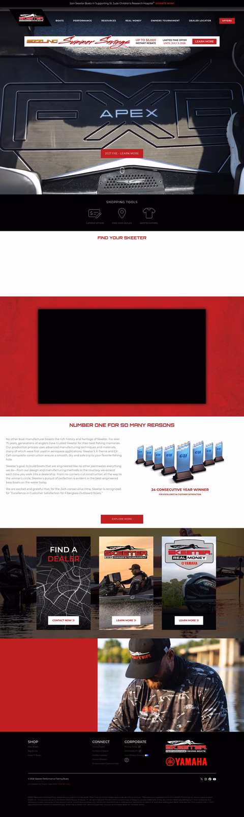 Skeeter-Boats Homepage 1440px