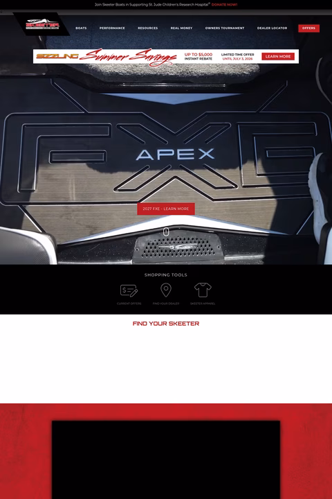 Skeeter-Boats Homepage 1440px