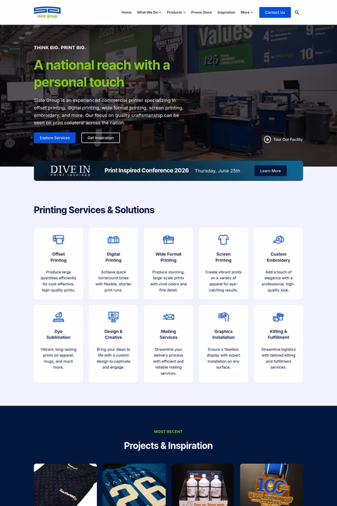 Slate-Group Homepage 1440px