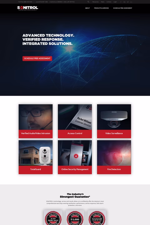 Sonitrol-2 Homepage 1440px