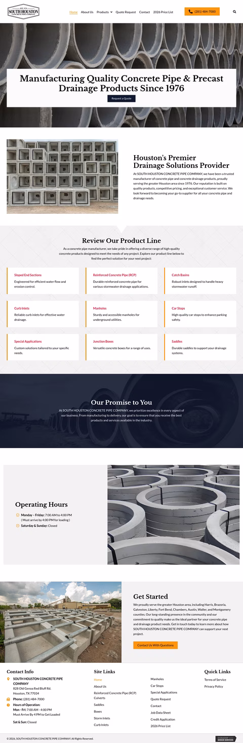 South-Houston-Concrete-Pipe-Company Homepage 1440px