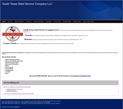 South-Texas-Steel-Service-Company Homepage 1440px