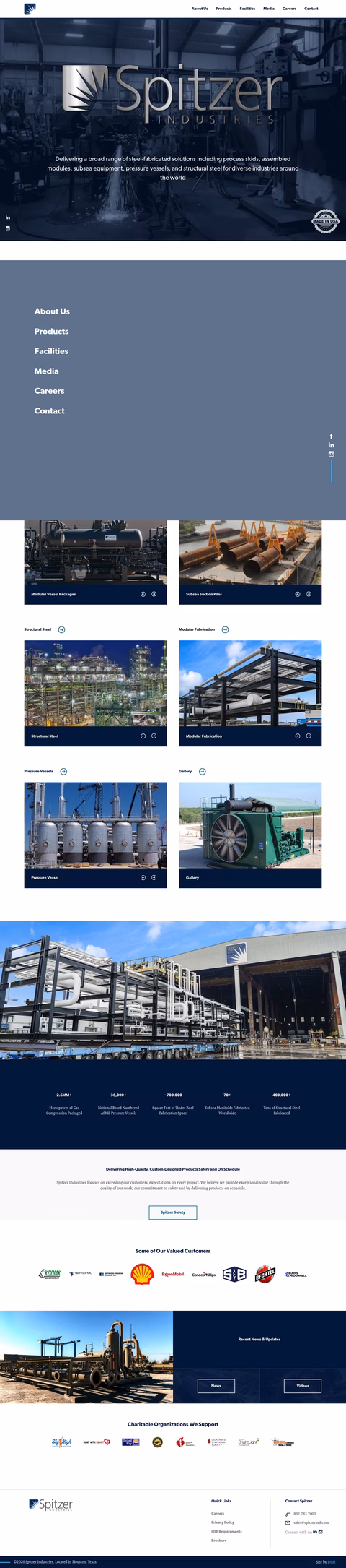 Spitzer-Industries Homepage 1440px