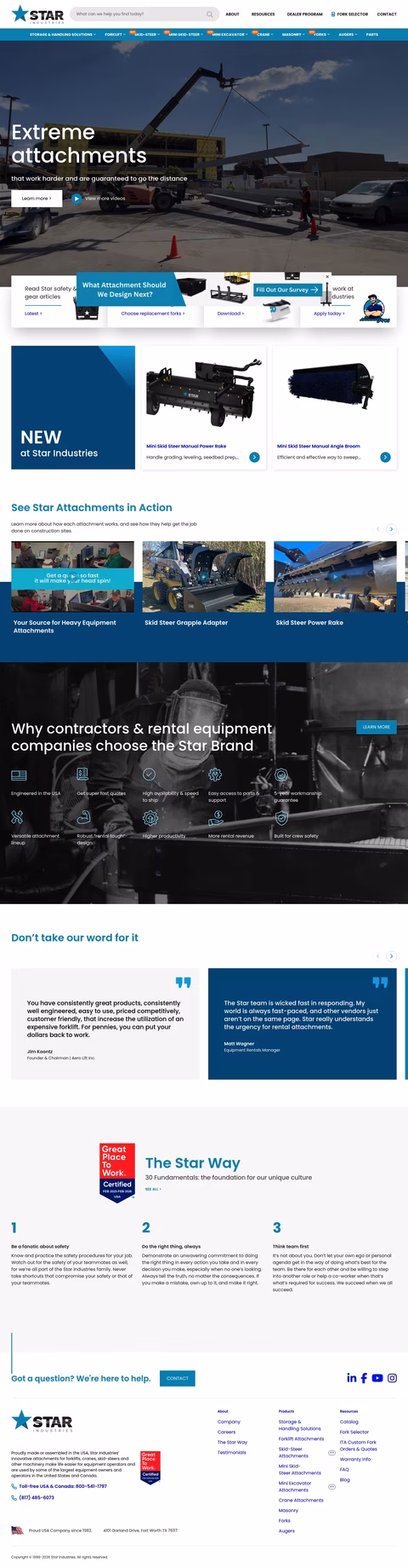 Star-Industries Homepage 1440px