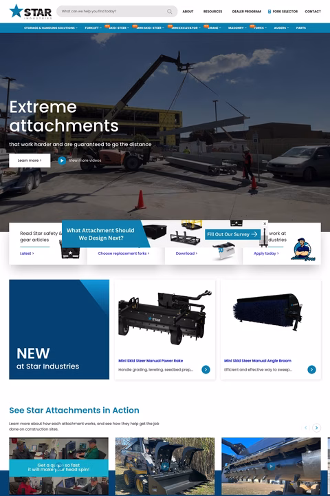 Star-Industries Homepage 1440px