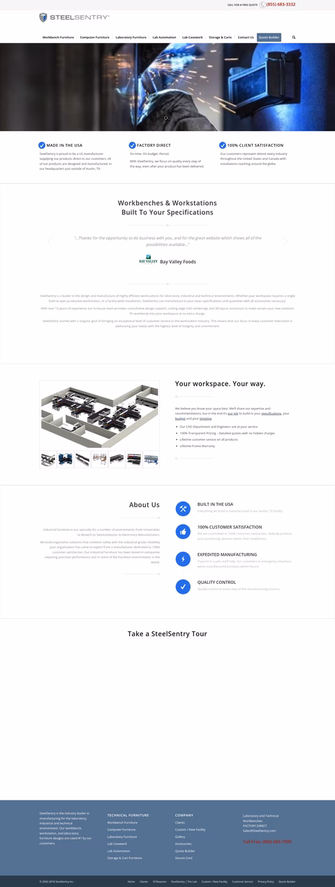 Steelsentry-Furniture Homepage 1440px