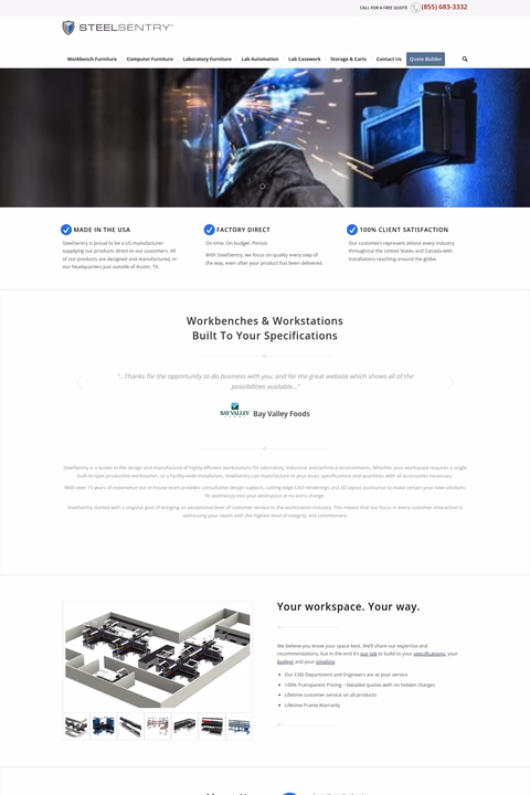 Steelsentry-Furniture Homepage 1440px