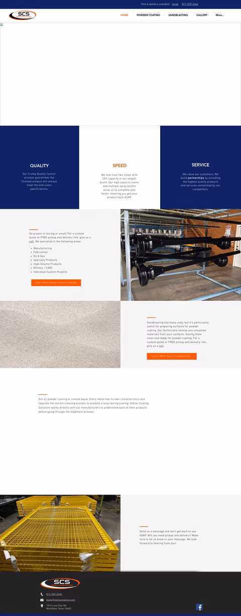 Stellar-Coating-Solutions Homepage 1440px