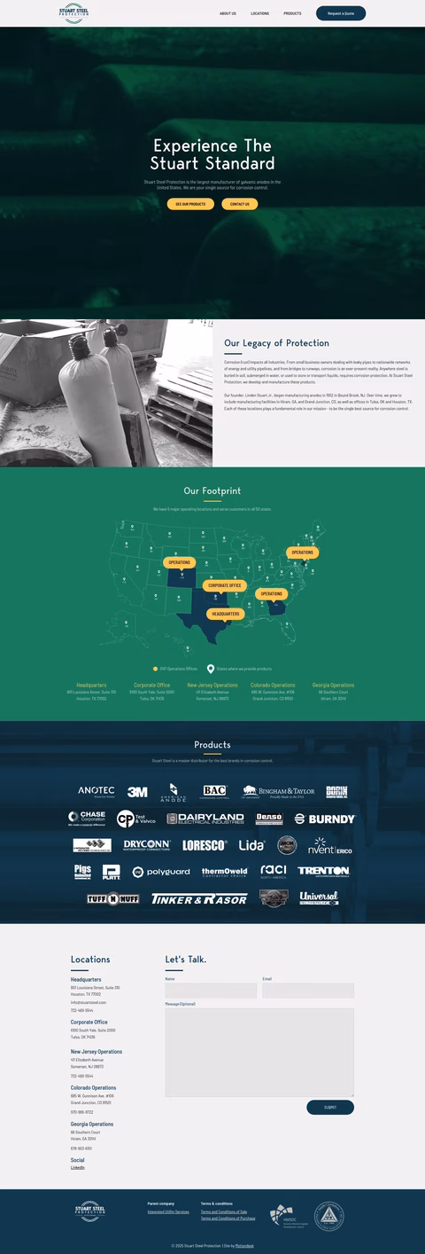 Stuart-Steel-Protection Homepage 1440px