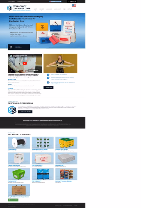 Technology-Container-Corporation Homepage 1440px