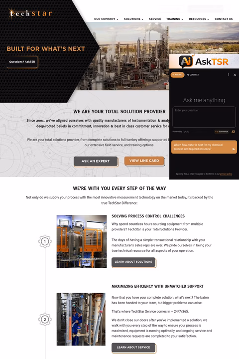 Techstar Homepage 1440px