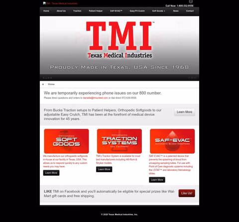 Texas-Medical-Industries Homepage 1440px