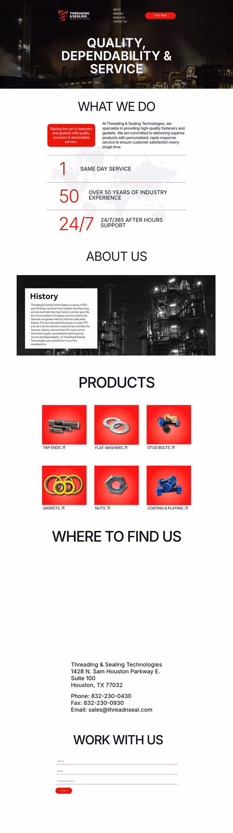 Threading-Sealing-Technologies Homepage 1440px