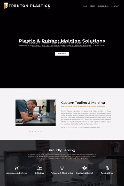 Trenton-Plastics Homepage 1440px