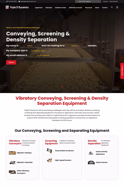 Triple-S-Dynamics Homepage 1440px