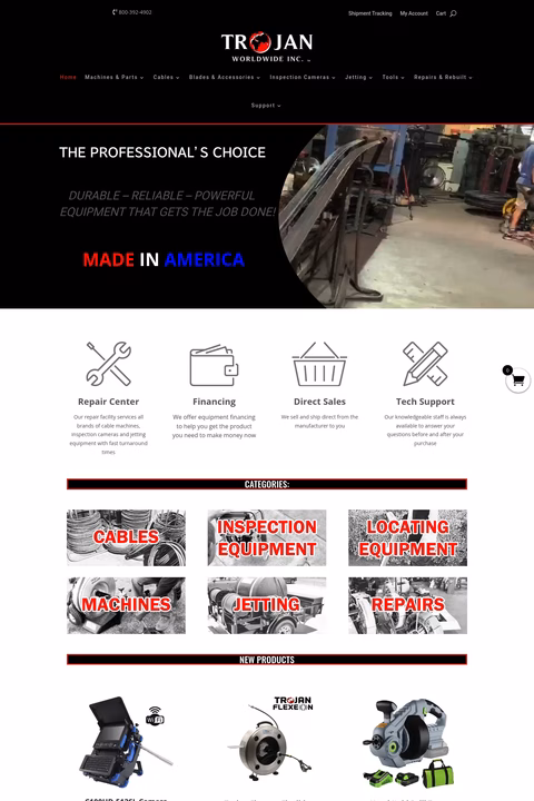 Trojan-Worldwide Homepage 1440px