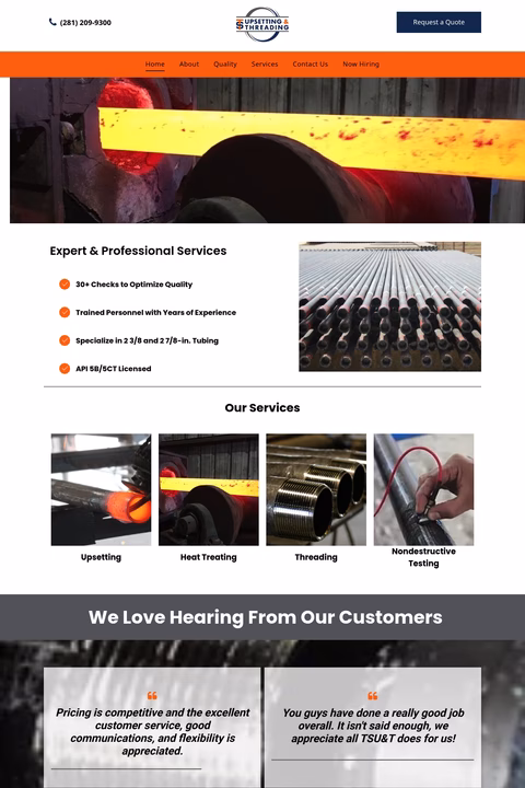 Ts-Upsetting-Threading Homepage 1440px