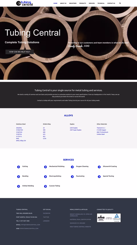 Tubing-Central Homepage 1440px
