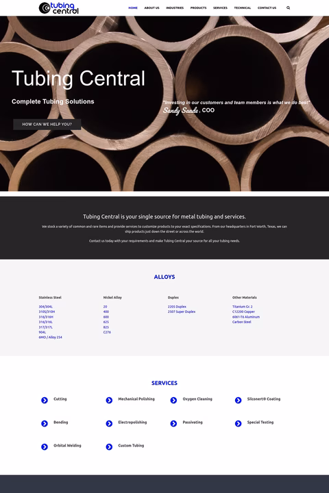 Tubing-Central Homepage 1440px